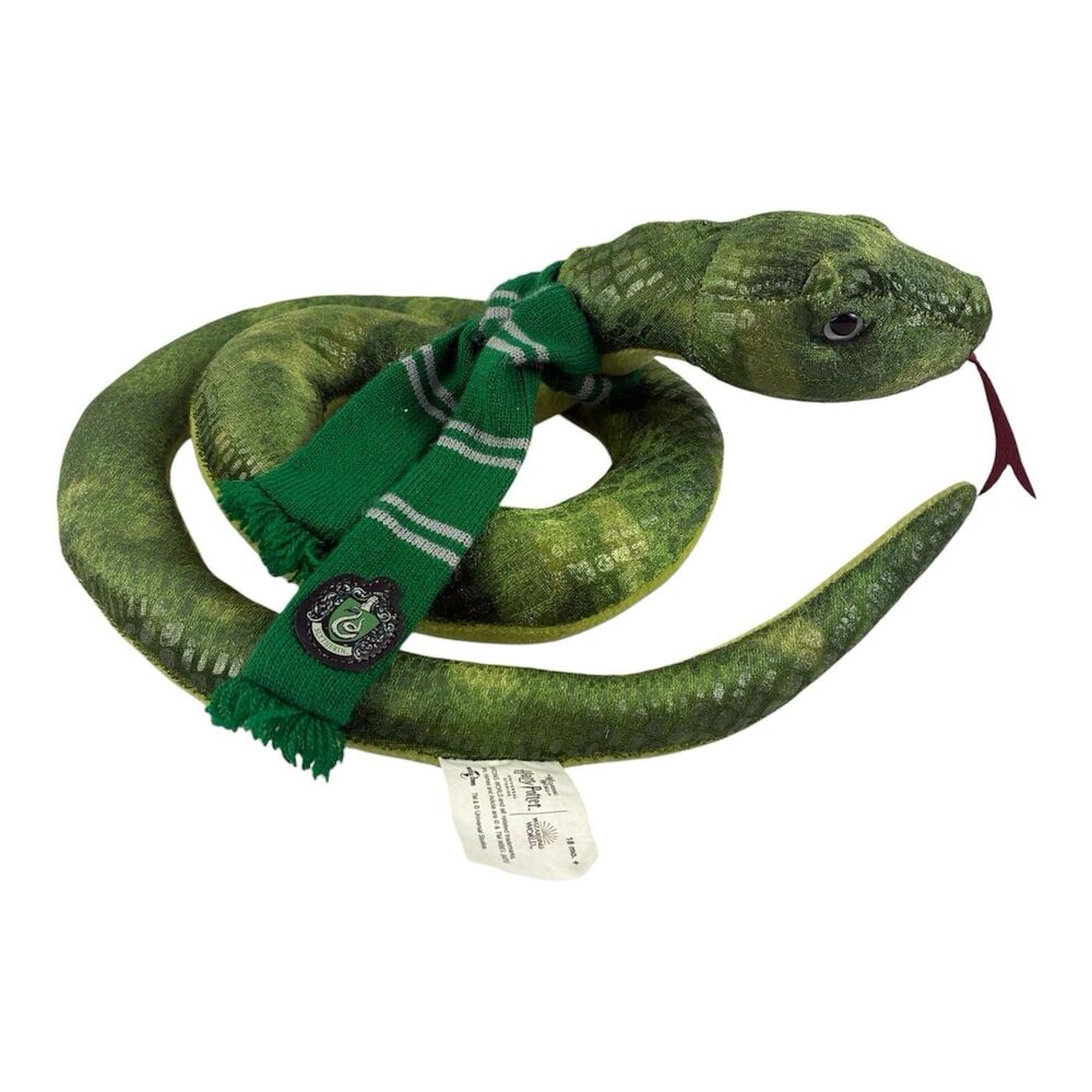 Slytherin Snake Plush Harry Potter Wizarding World House Stuffed Animal w/ Scarf